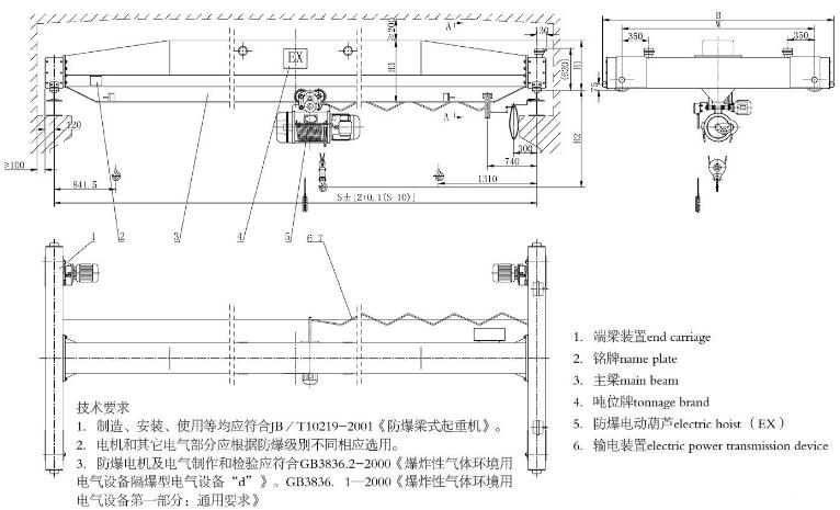 LB防爆型单梁蜜桃视频APP成人机